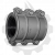 UR-42 Муфта ремонтная чугунная двухсоставная DN 080 (88-99) PN16