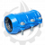 UR-31 Муфта ремонтная для пластиковых труб (ПНД, ПЭ, ПВХ) DE 063 PN16